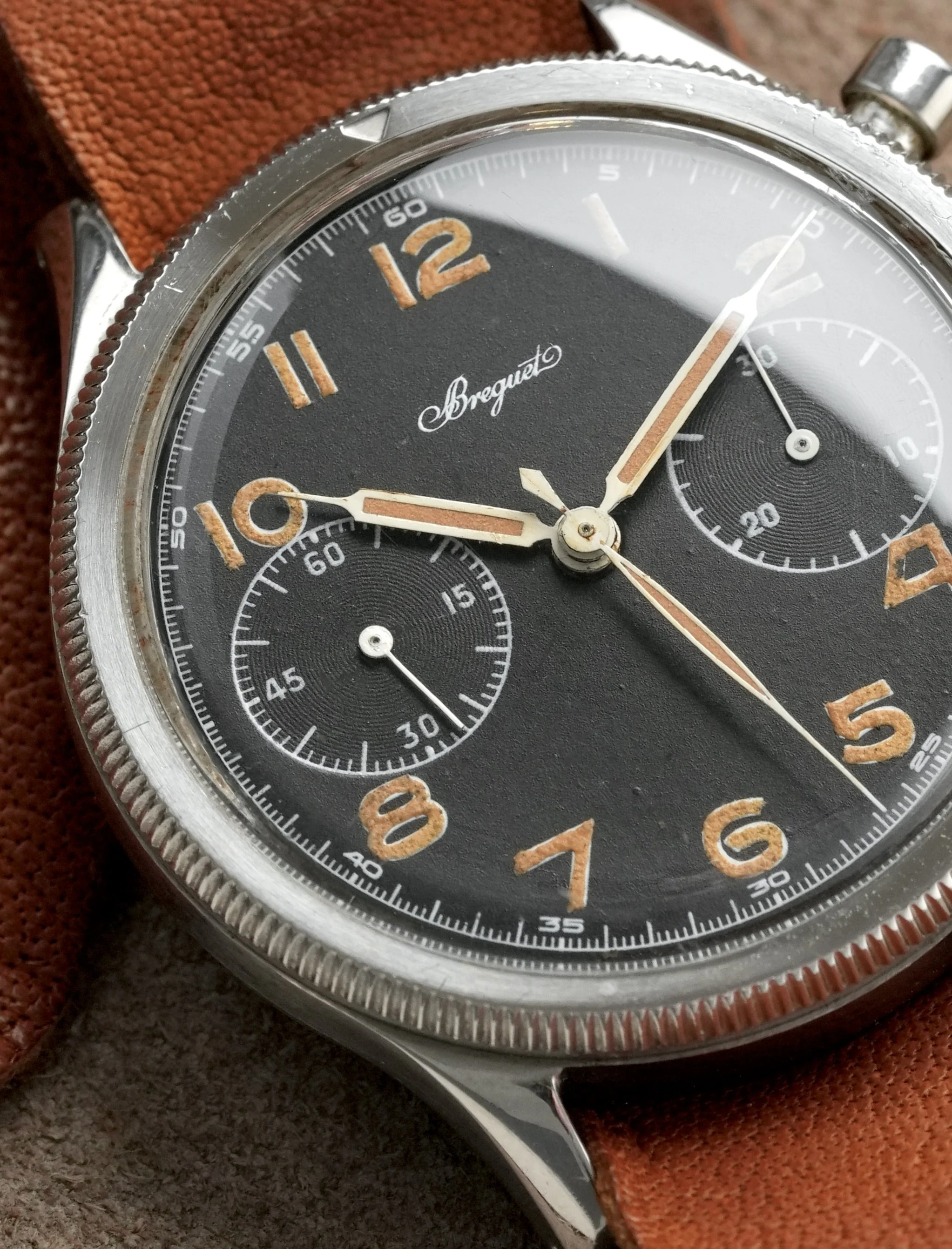 20s フレンチビンテージfrench vintage 1950's Breguet Type 20 Chronograph ref. 5101/54 French Air Force